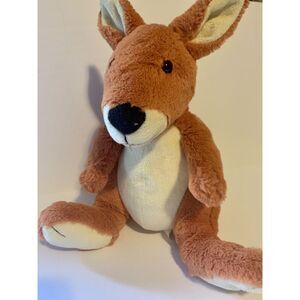 KOHLS CARES Kangaroo Plush Stuffed Animal 12" Eric Carle Brown Australia Outback